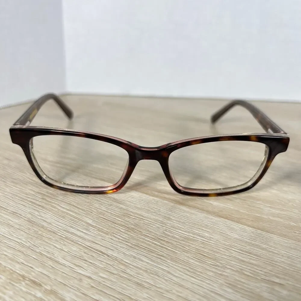 Christian Siriano TPNKG Eyeglasses Tortoise Frames Only 52-19-140 Excellent Cond